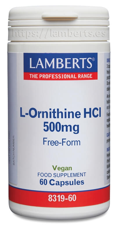 L- ORNITINA H C I 500MG.