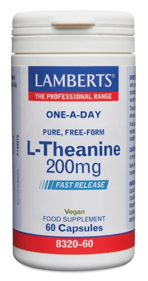 L- TEANINA 200MG. VEGANA