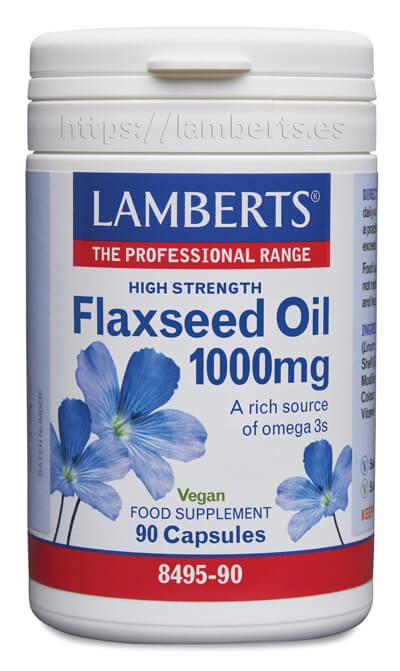 FLAX SEED OIL 1000MG ACEITE SEMILLAS LINO.