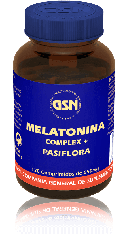 MELATONINA COMPLEX+PASIFLORA G S N (1MG X 120 COM).