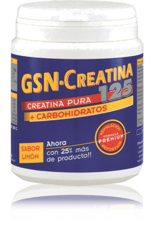 GSN CREATINA- 125 LIMÓN( 125GR CREAT + 375 CARBOH) 