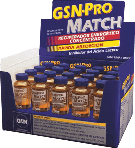 GSN PRO MATCH ( 20 VIALES X 30 ML ).