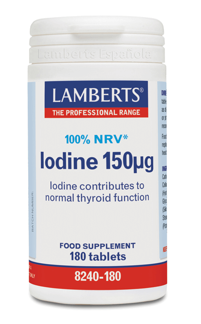 IODINE 150UG  (YODO COMO YODURO DE POTASIO). 