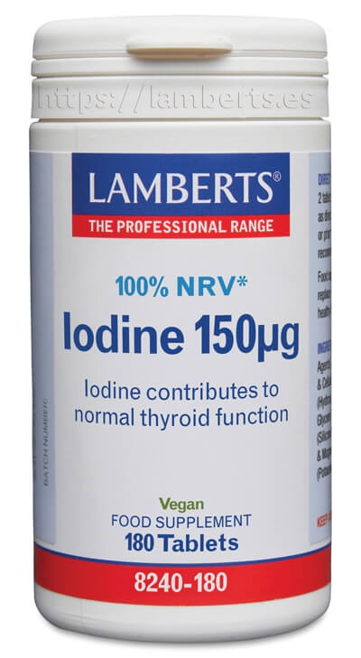 IODINE 150UG (YODO COMO YODURO DE POTASIO).