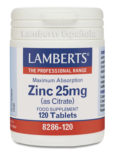 ZINC 25 MG.