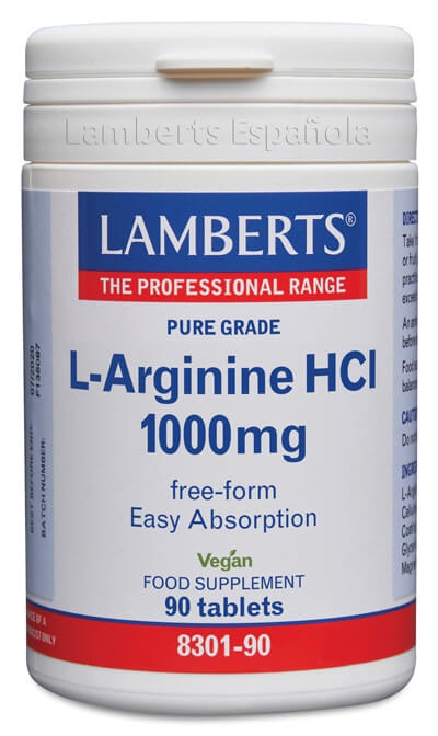 L- ARGININA 1000MG. LAMBERTS