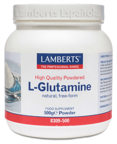 L- GLUTAMINA (POLVO) 500G LAMB