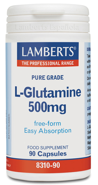 L- GLUTAMINA 500MG X 90CÁP. LAMBERTS