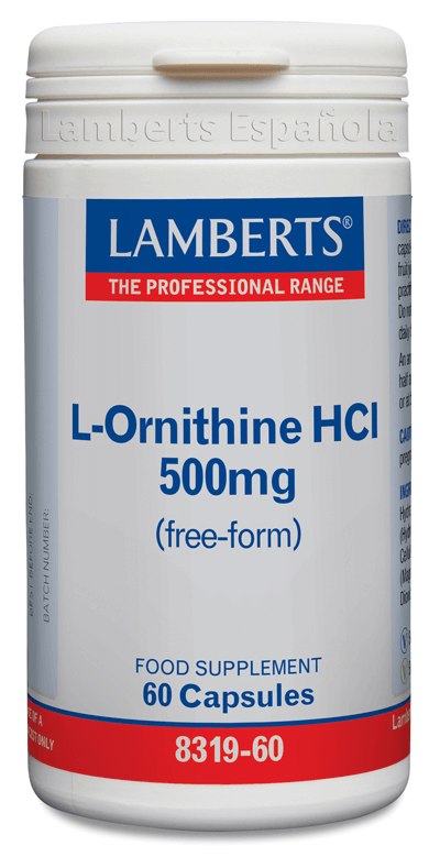 L- ORNITINA H C I 500MG.