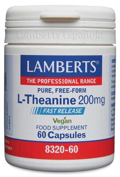 L- TEANINA 200MG. VEGANA