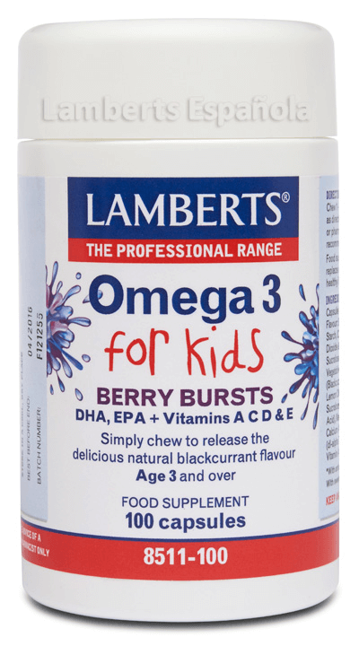 BAJA OMEGA 3 FOR KIDS. (MASTICABLE)