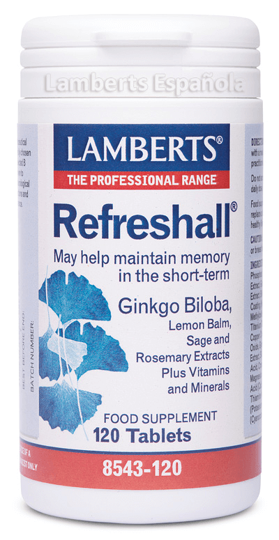 REFRESHALL ( GINKGO, MELISA, SALVIA Y ROMERO) 