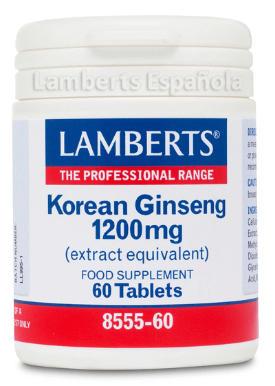 GINSENG COREANO 1200MG.