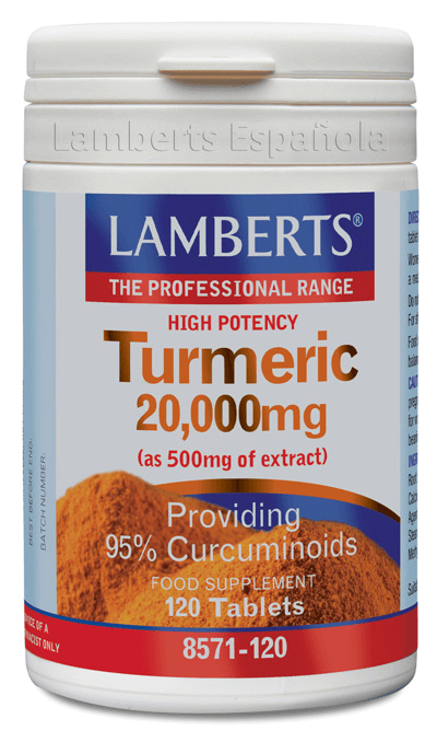 CÚRCUMA 20.000MG (TURMERIC) 120. 