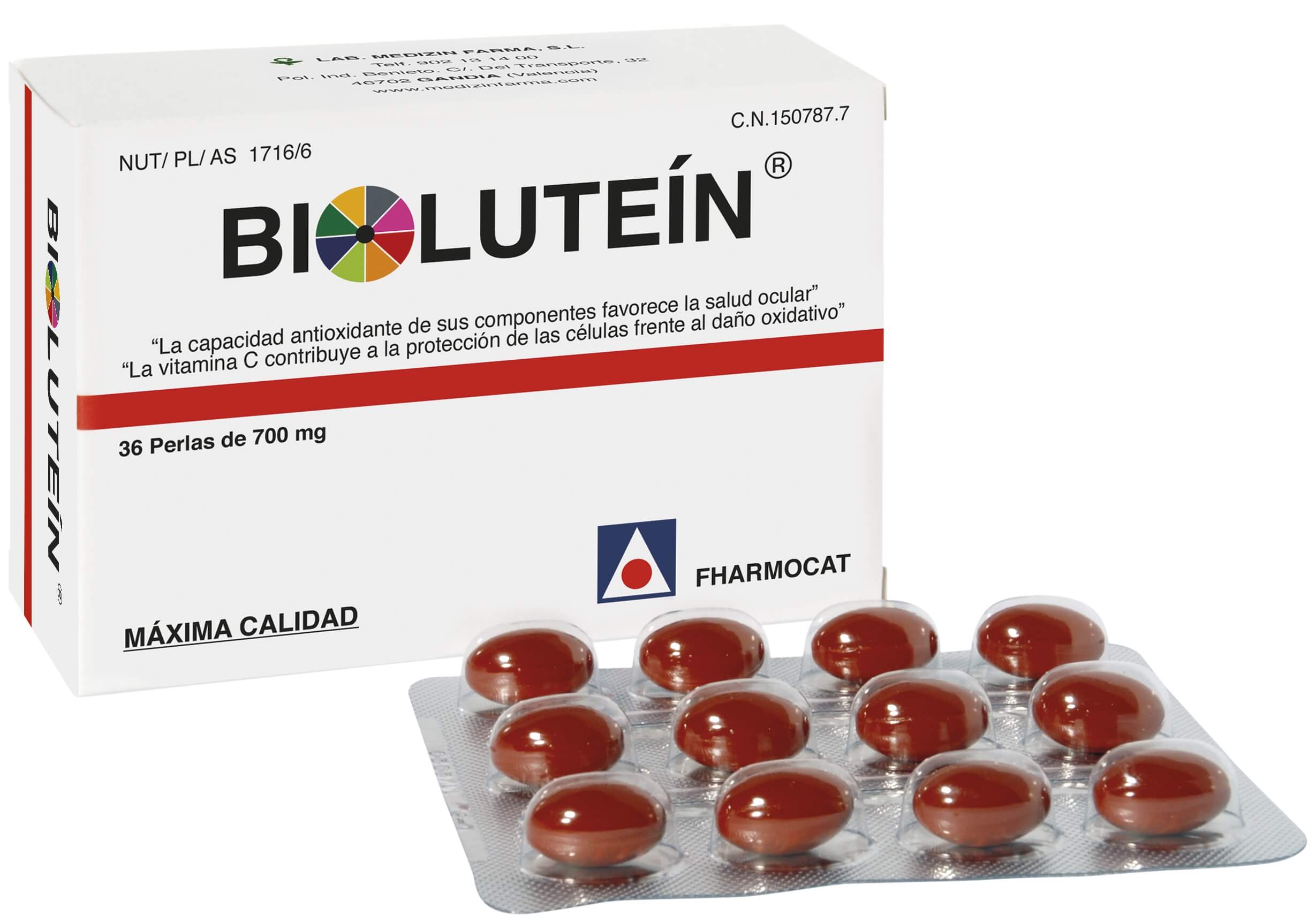 BILUTEÍN (45 CAPS X 570 MG.). - Biodiscan